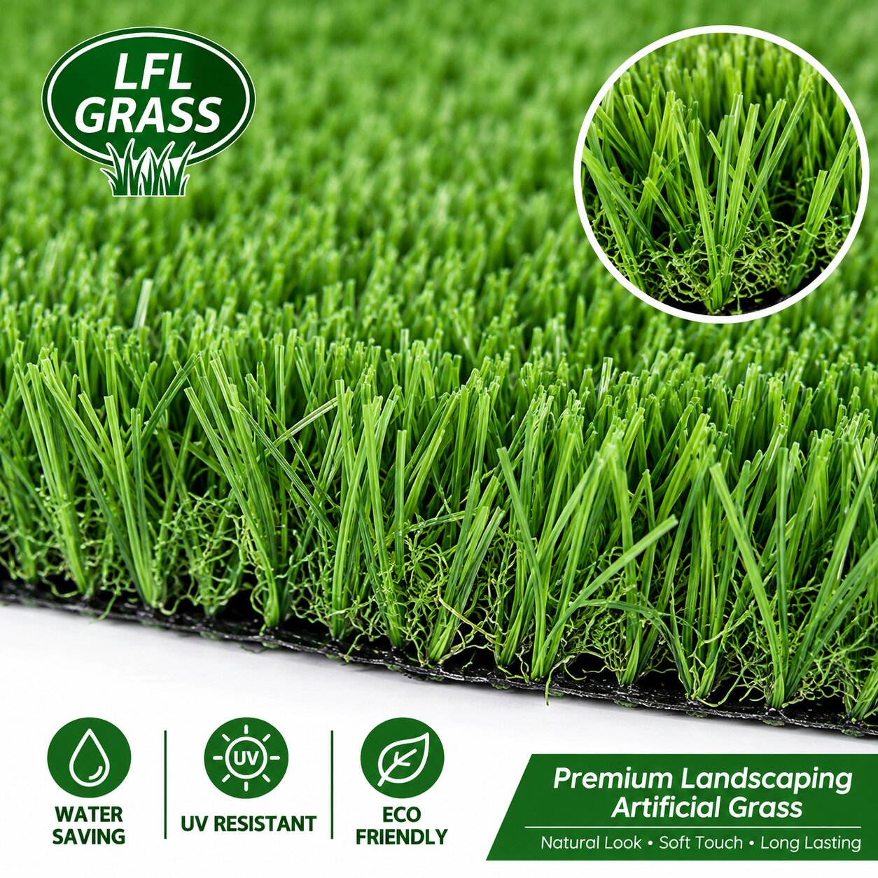 40mm fake grass - LFL Grass | Artificial Grass Manufacturer & Supplier