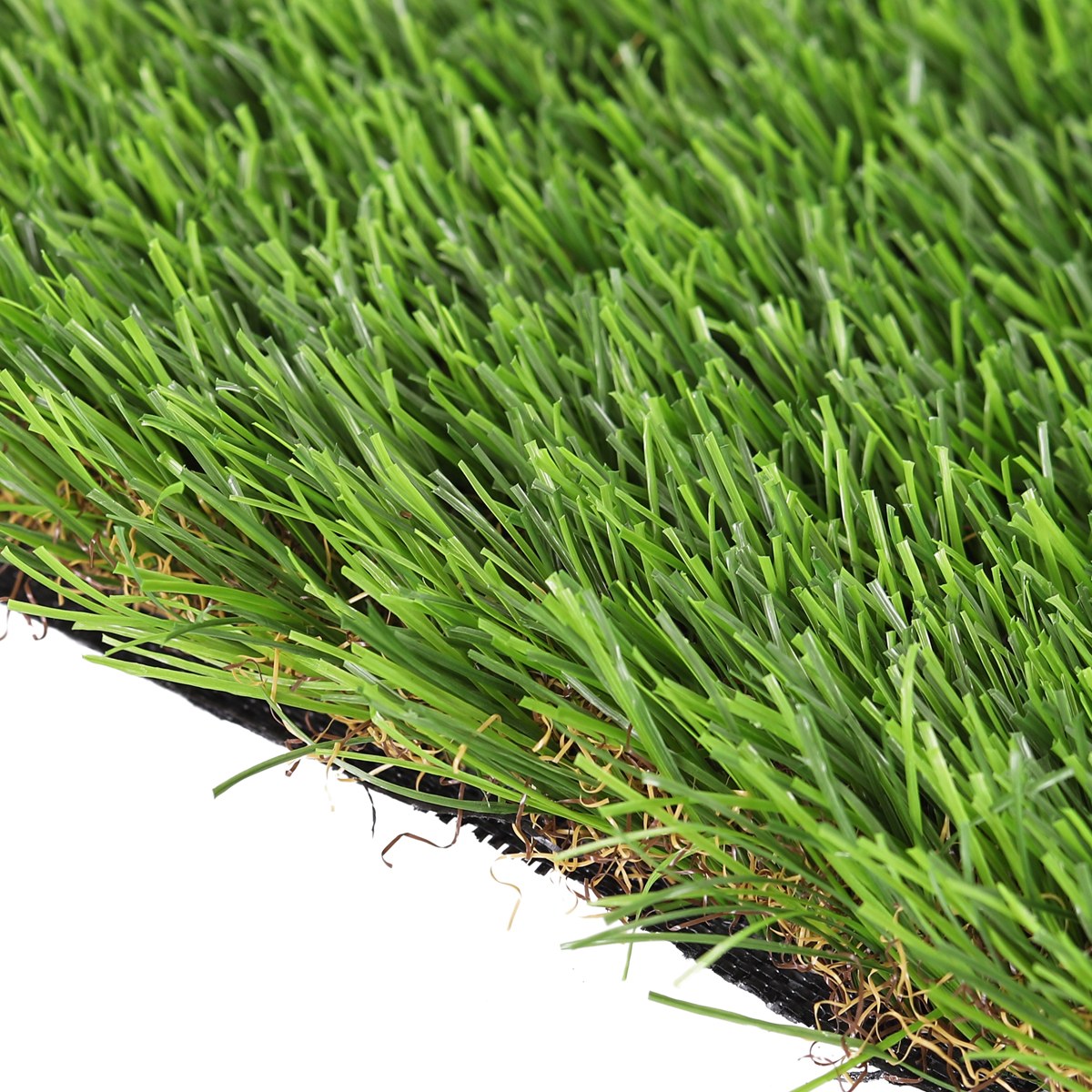 35mm Artificial Turf Blade Macro - LFL - LFL Grass | Artificial Grass Manufacturer & Supplier Macro of 35mm artificial grass blades, natural look and soft texture