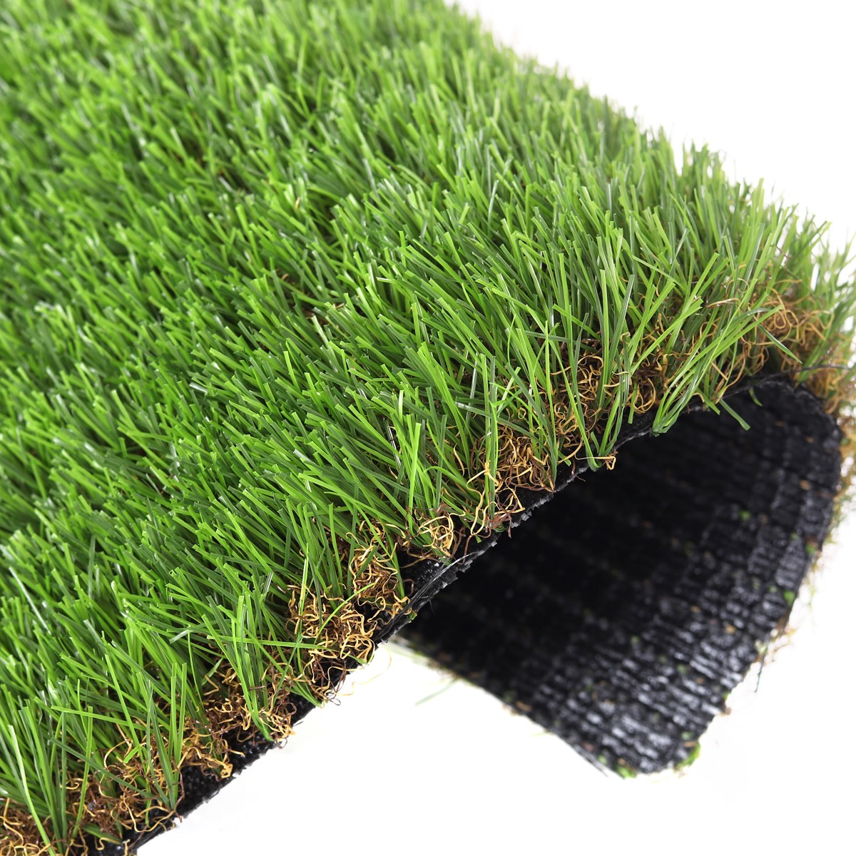 35mm Artificial Turf Sample - LFL - LFL Grass | Artificial Grass Manufacturer & Supplier 35mm artificial turf sample square on white background