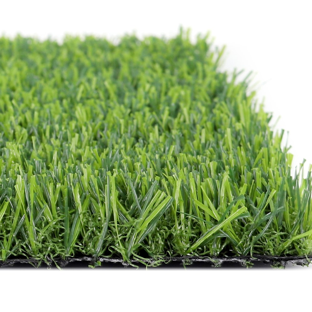 30mm Artificial Turf Close-Up - LFL - LFL Grass | Artificial Grass Manufacturer & Supplier 30mm artificial turf close-up, dense green blades with natural thatch