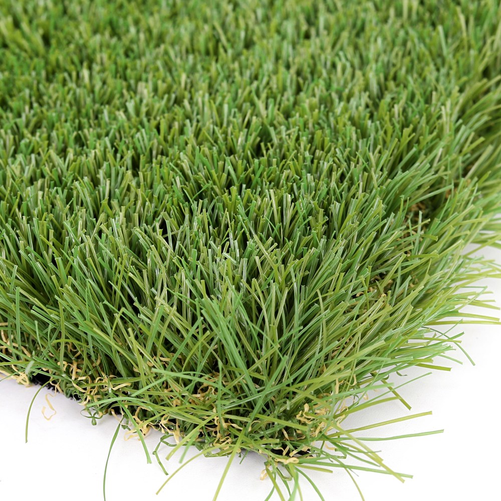 45mm Artificial Grass Blade Macro - LFL - LFL Grass | Artificial Grass Manufacturer & Supplier Macro of 45mm artificial grass blades, natural look and soft texture