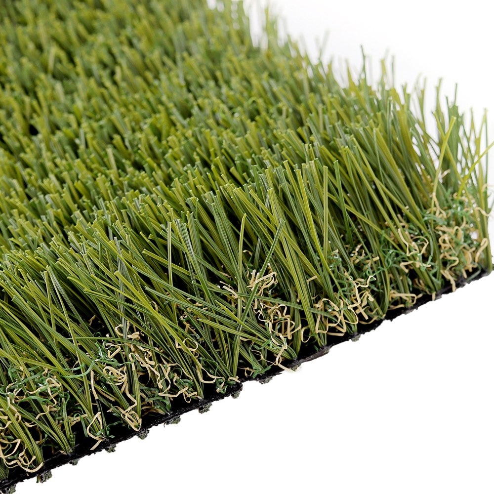 50mm Artificial Grass Close-Up - LFL - LFL Grass | Artificial Grass Manufacturer & Supplier 50mm artificial grass close-up, dense green blades with natural thatch