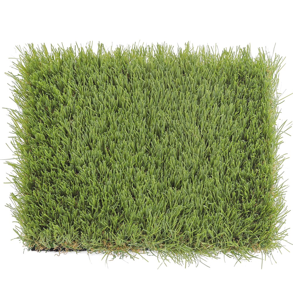 51mm Artificial Turf Sample - LFL - LFL Grass | Artificial Grass Manufacturer & Supplier 51mm artificial turf sample square on white background