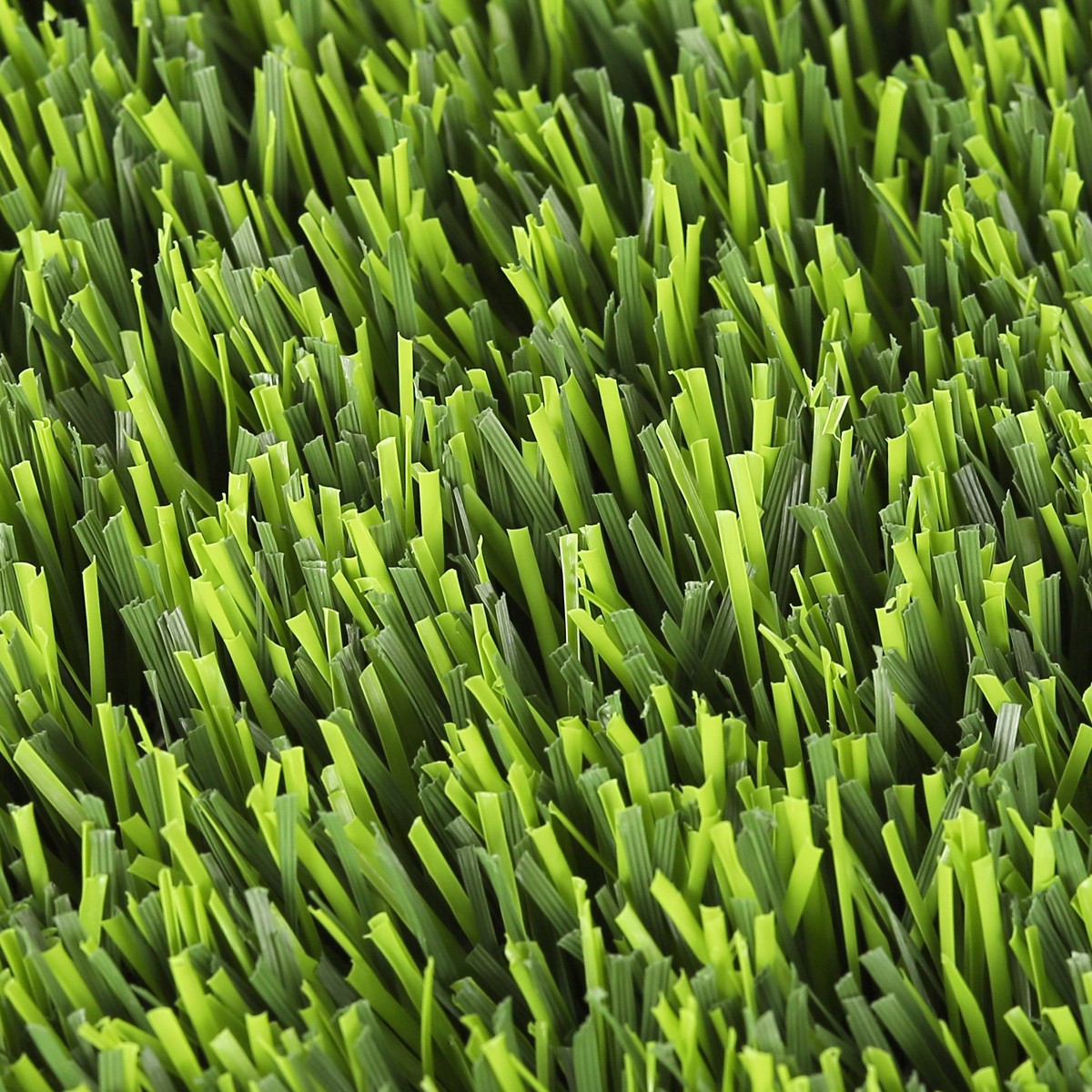 51mm Artificial Turf Blade Macro - LFL Grass | Artificial Grass Manufacturer & Supplier Macro of 51mm artificial turf blades and thatch