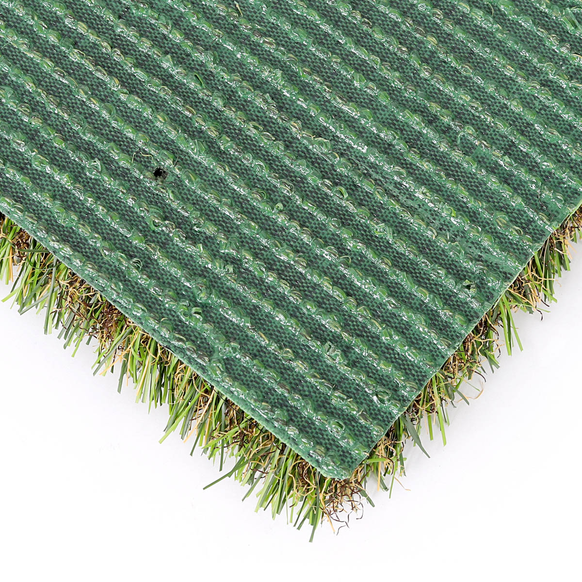 Artificial Grass Drainage Backing - Latex and Drainage Holes - LFL Grass | Artificial Grass Manufacturer & Supplier Artificial grass backing with drainage holes and latex coating