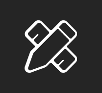 Edit (pencil) icon used to modify content