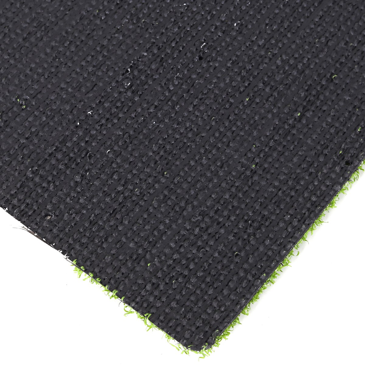 Backing of 15mm green Artificial Grass - Durable Tuft Lock - LFL Grass | Artificial Grass Manufacturer & Supplier Durable backing of 15mm green padel artificial grass, strong tuft lock