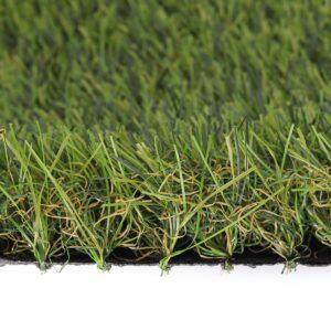 35mm landscape artificial grass LFL35-1 close-up showing dense, realistic green blades